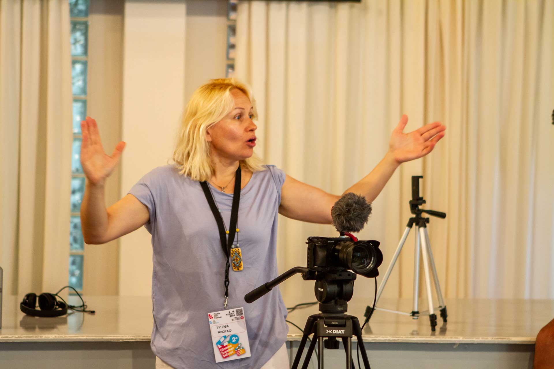 Ιρίνα Μπόικο - Εισαγωγή στον κινηματογράφο και το ντοκιμαντέρ | 2ο Cinema Summer School | CFF